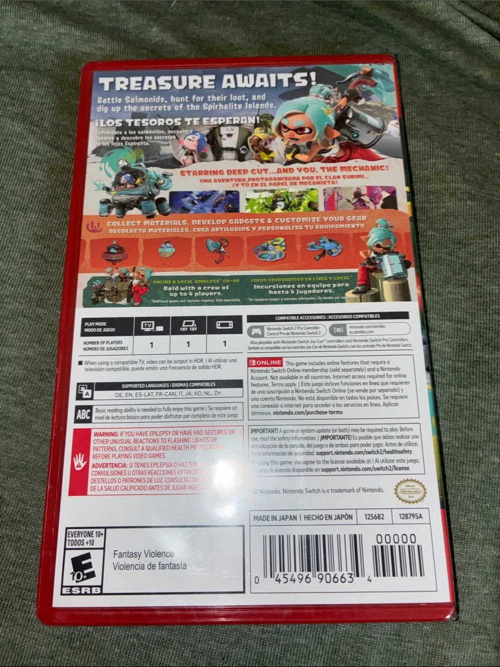 Nintendo Switch 2 Splatoon Raiders